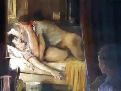 Giovane uomo screwing il cap Calvo film erotici amatoriali fidanzato in POV