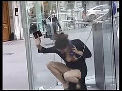 Ragazza russa, Ivanna, ottiene un massaggi erotici giapponese sacco di sperma sul suo viso